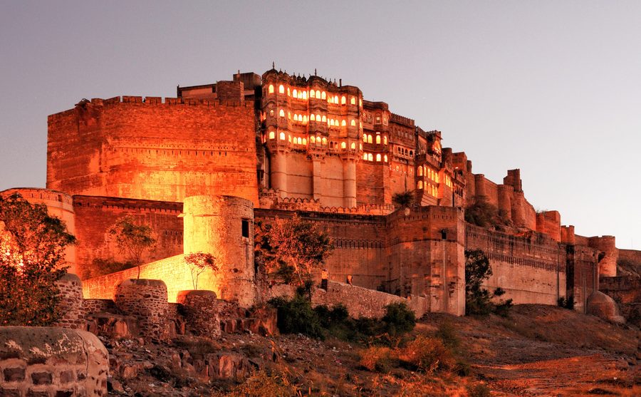 Forte Mehrangarh a Jodhpur, Rajasthan