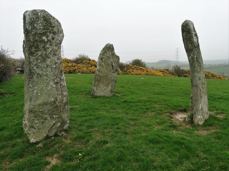 Llanfechell Triangle nel villaggio di Llanfechell