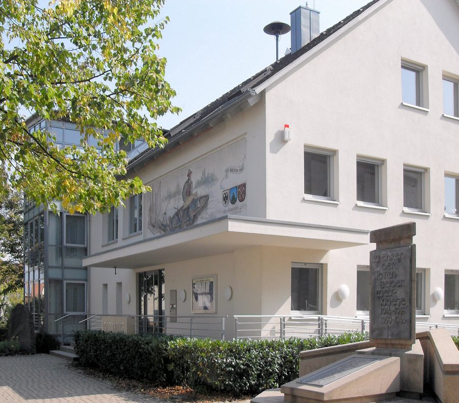 Rathaus der Gemeinde Hartheim am Rhein