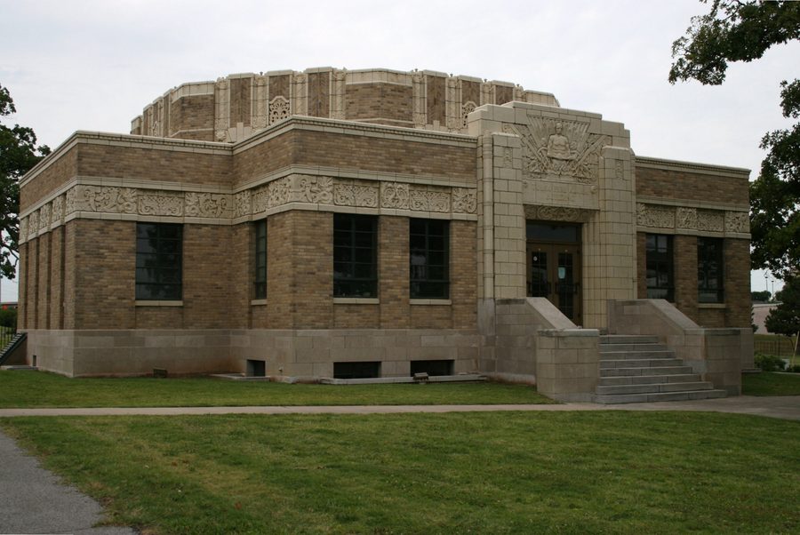 Historisches Art-Deco-Gebäude in Tulsa, Oklahoma