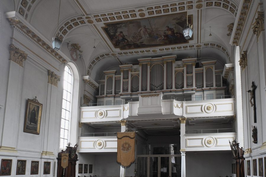Organo di Carl Gottlieb Weigle in St. Cyriakus a Wiesensteig