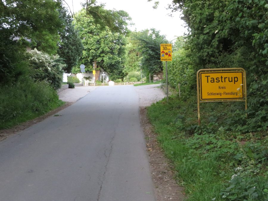 Cartello del luogo di Tastrup