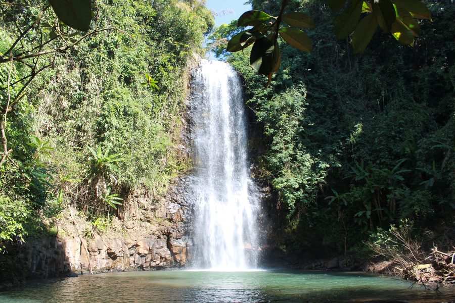 Pa Sĩ Waterfall in Măng Đen, Kon Tum, Vietnam