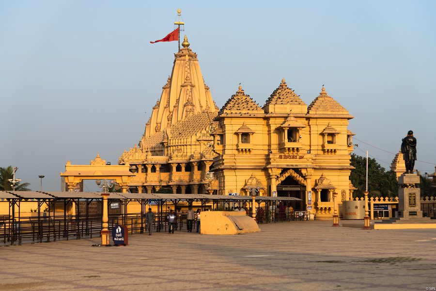 Somnath-Tempel an der Küste Gujarats