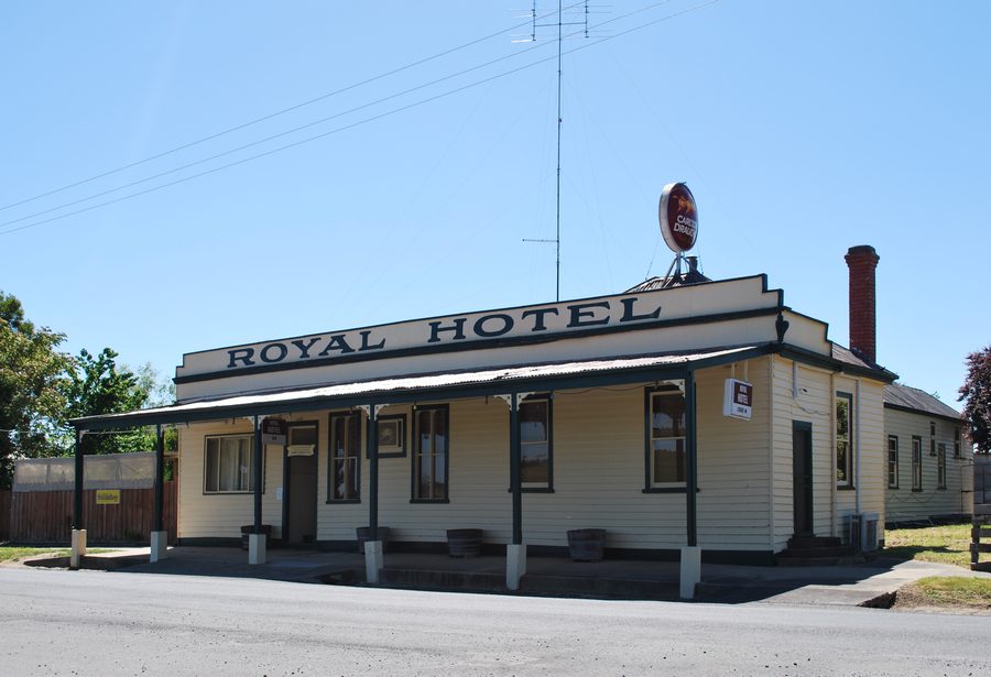Royal Hotel, il country pub a Snake Valley, Victoria