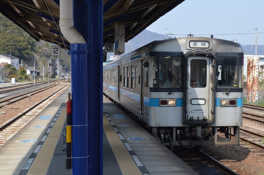 JR-Susaki-Bahnhof an der Dosan-Linie in Susaki, Präfektur Kōchi