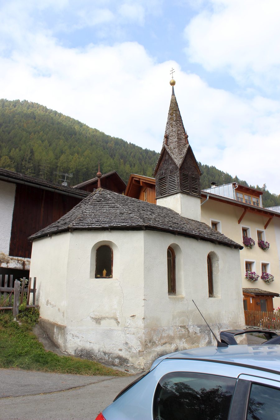 Kapelle in Kapron im Langtauferer Tal