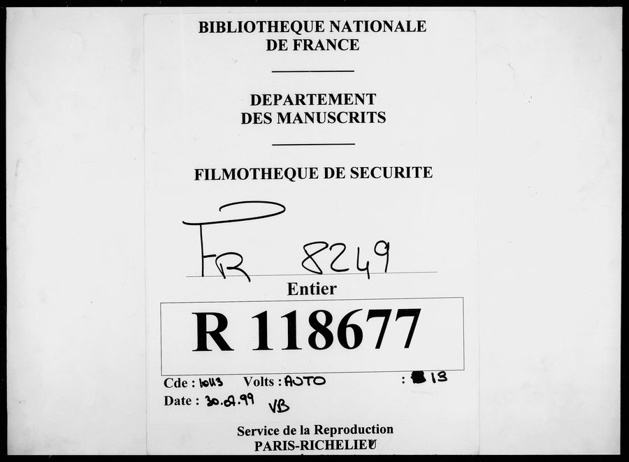 File:Recueil de pièces sur Lescun et Oloron ; dépense de bouche du duc de Gesvres. - btv1b10720693j (003 of 179).jpg