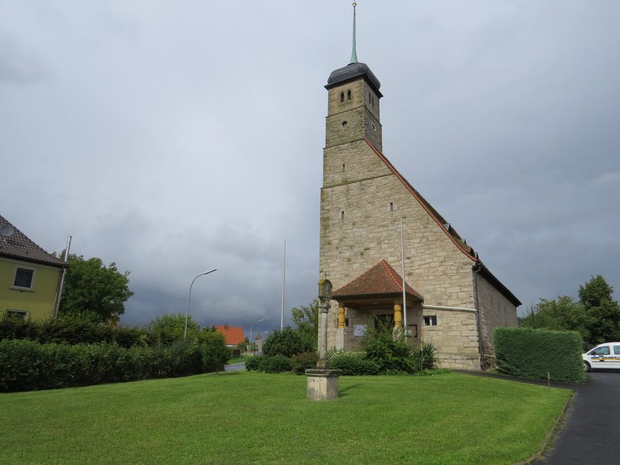 Kirche in Hundelshausen, Michelau im Steigerwald