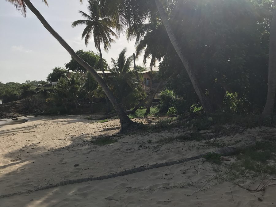 Spiaggia a Old Road ad Antigua e Barbuda