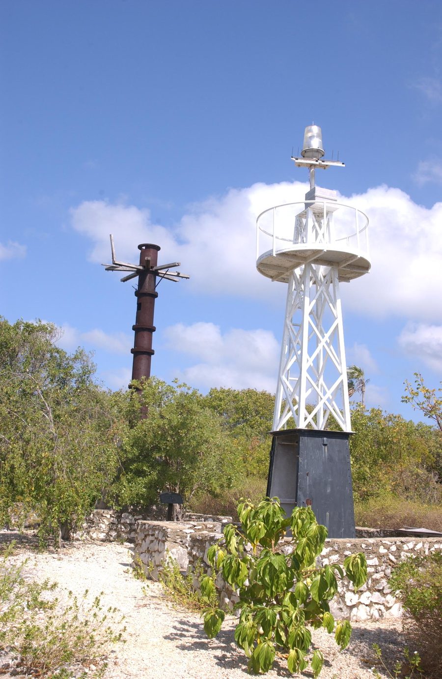 East End Lighthouse at East End Light Park on Grand Cayman.