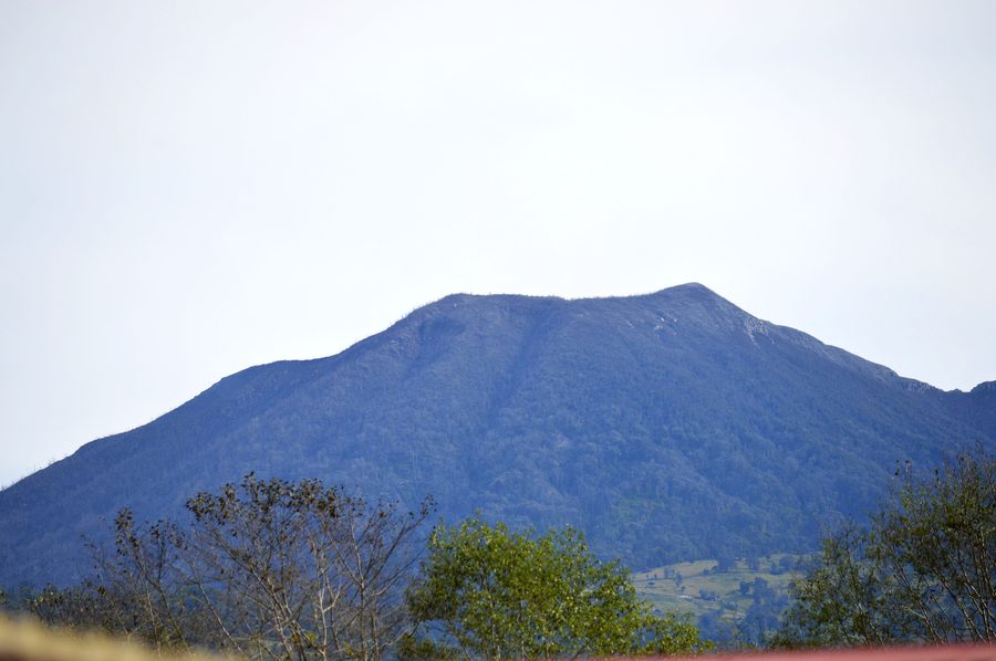 Vista del Volcán Turrialba desde Turrialba de Cartago
