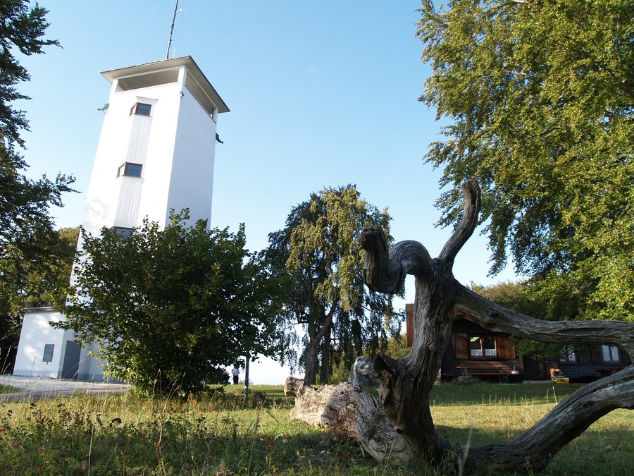 Aussichtsturm auf dem Volkmarsberg nahe Oberkochen