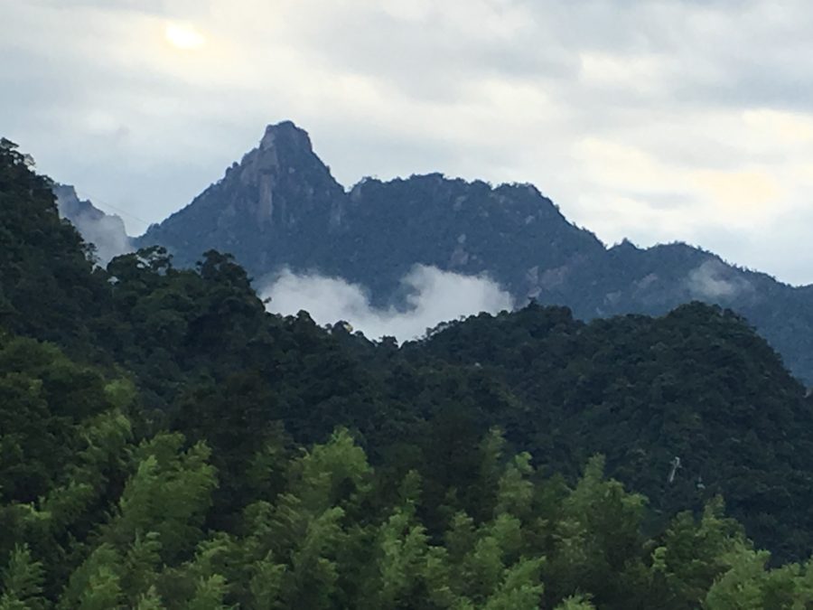 Landschaft des Mount Sanqing in Shangrao, Jiangxi, China