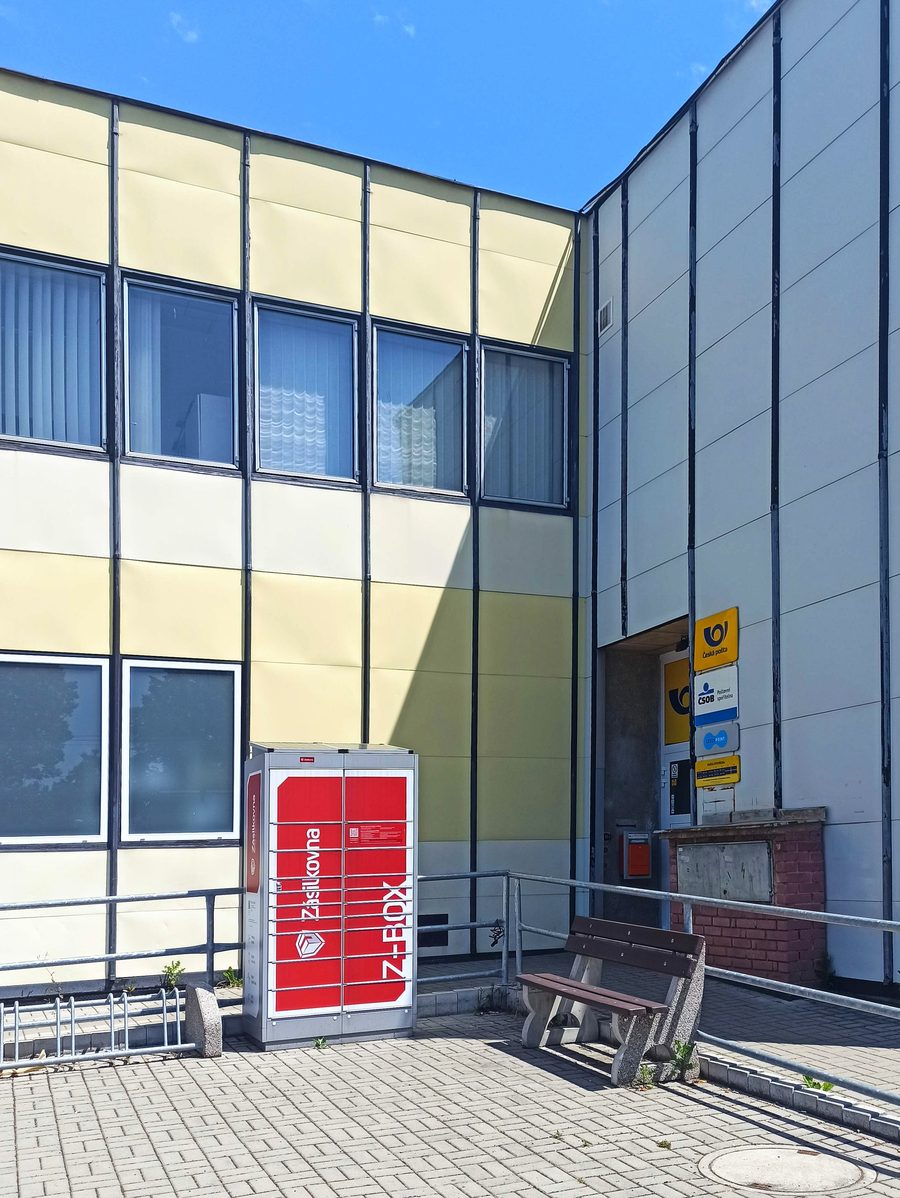 Postamt in Mirošov im Okres Rokycany