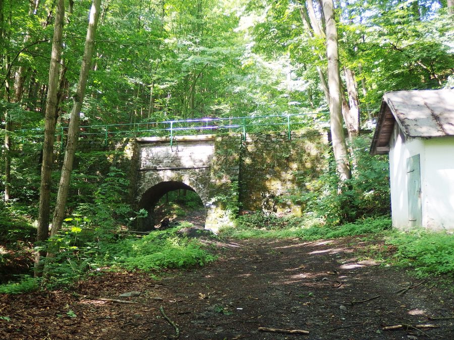 Acquedotto del canale Weißhuhn a Hradec nad Moravicí, Repubblica Ceca