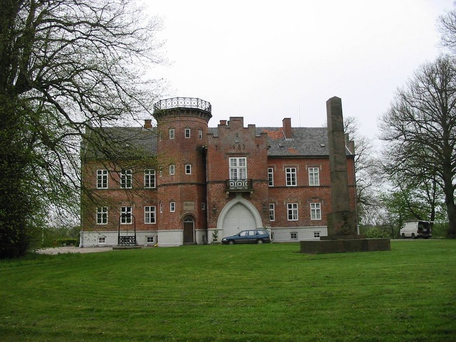 Edificio principale di Steensgaard a Langeland