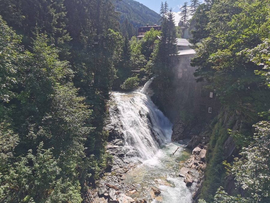 Gasteiner Wasserfall in Bad Gastein im Salzburger Land