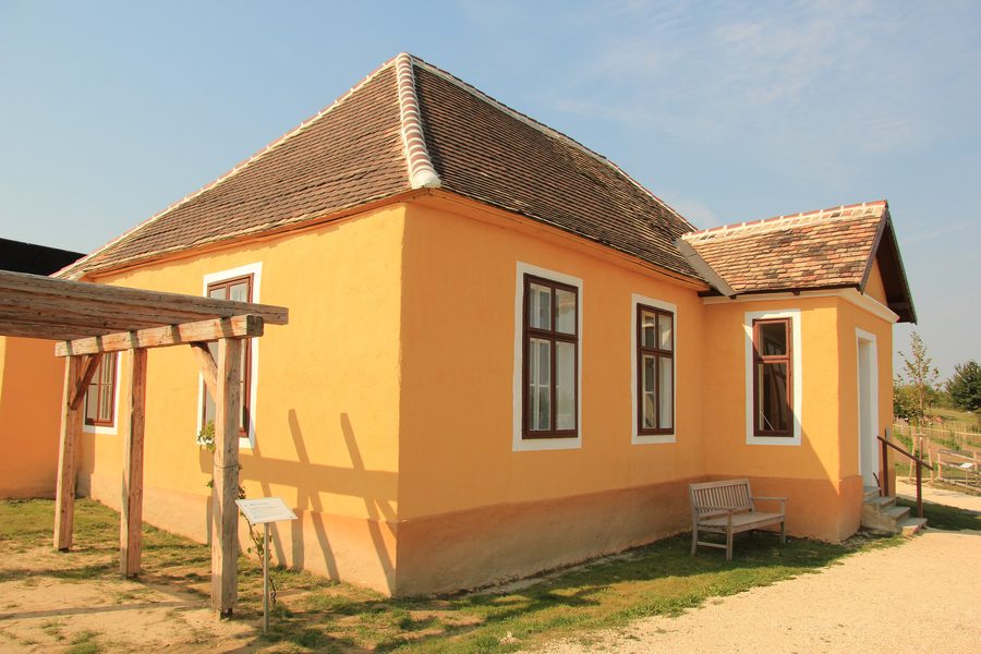 Ansicht des Museumsdorfs Niedersulz im Weinviertel