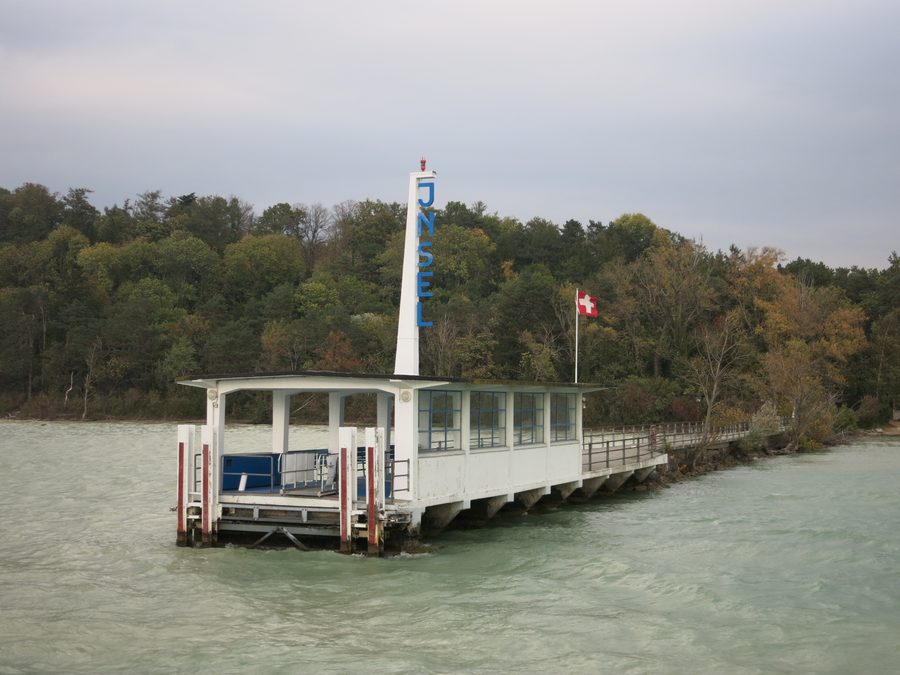 Lato nord dell’isola di San Pietro nel Lago di Bienne.