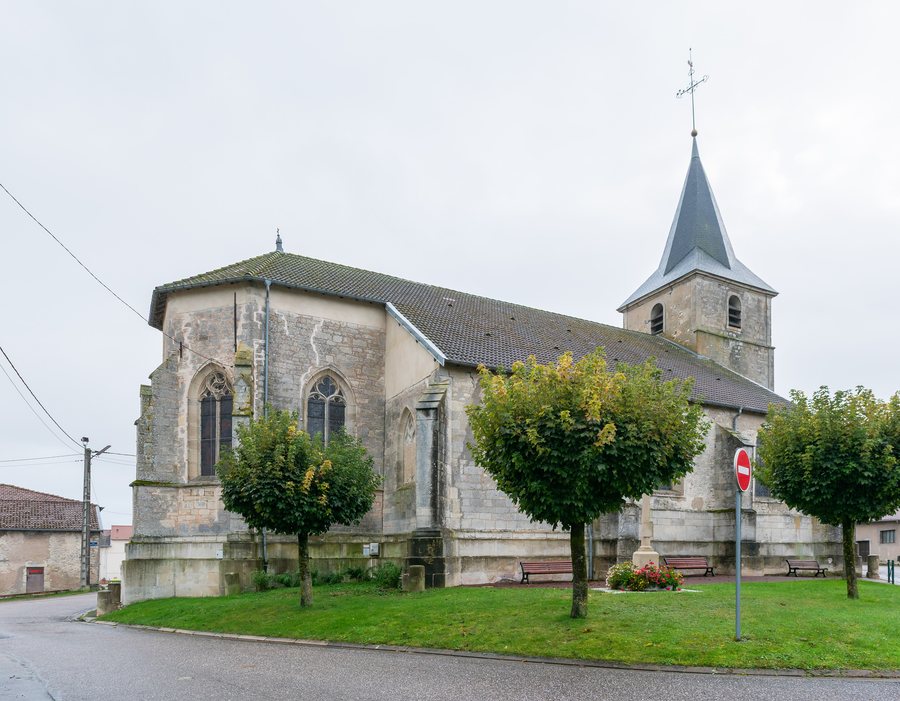 File:St Peter in chains church in Houdelaincourt (5).jpg