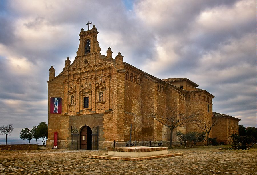 Ermita de la Virgen del Yugo presso Arguedas in Navarra