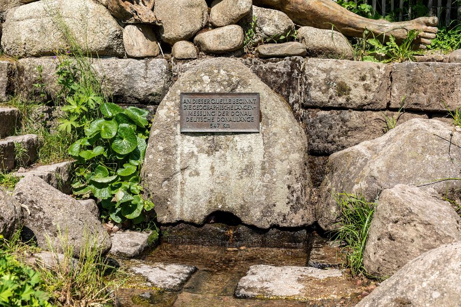 Donauquelle (Bregquelle) bei Furtwangen im Schwarzwald