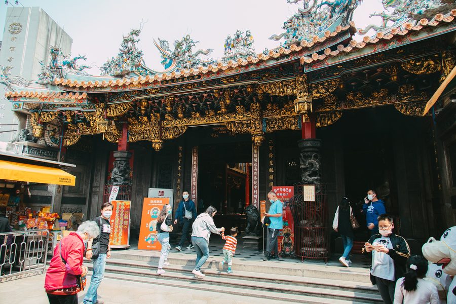 Hsinchu City God Temple in Hsinchu, Taiwan