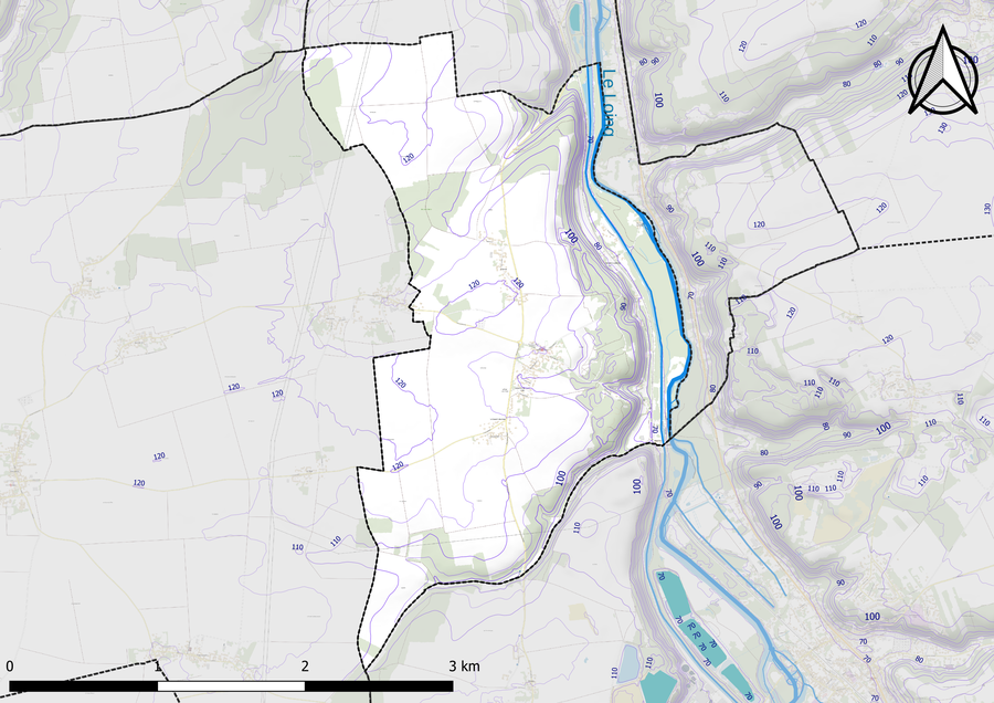 File:77267-La Madeleine-sur-Loing - Relief-PlanIgn.png