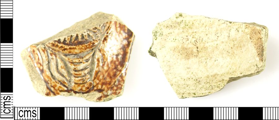 Fragment eines Frechener Bartmannkrugs aus dem 17. Jahrhundert