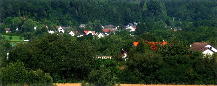 Vista parziale di Achtelsbach