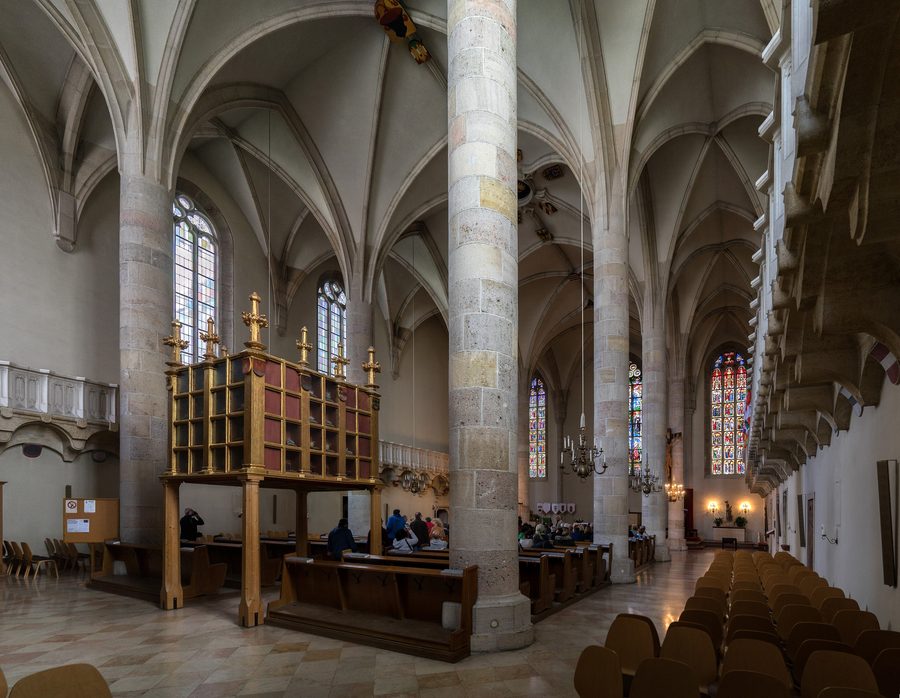 Reconstructed Georgskapelle at the Theresian Military Academy in Wiener Neustadt.