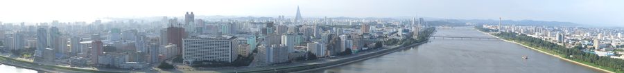 Skyline di Pyongyang