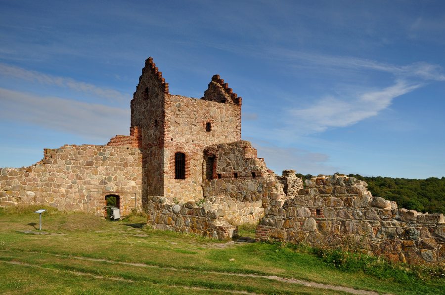 La costa nord di Bornholm