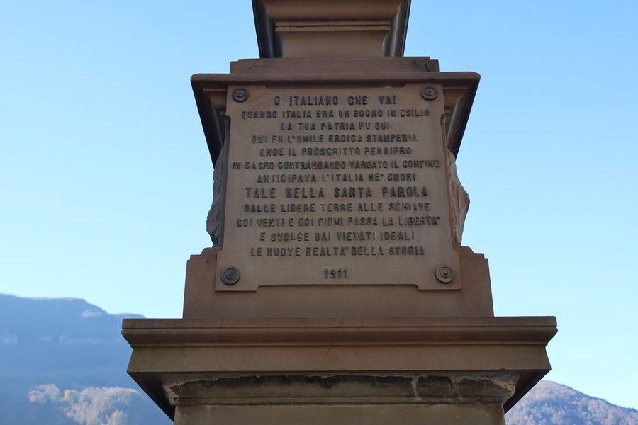 Monumento della Tipografia Elvetica a Capolago