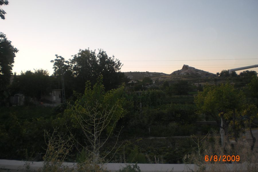 Vista di un luogo a Nar vicino a Nevşehir