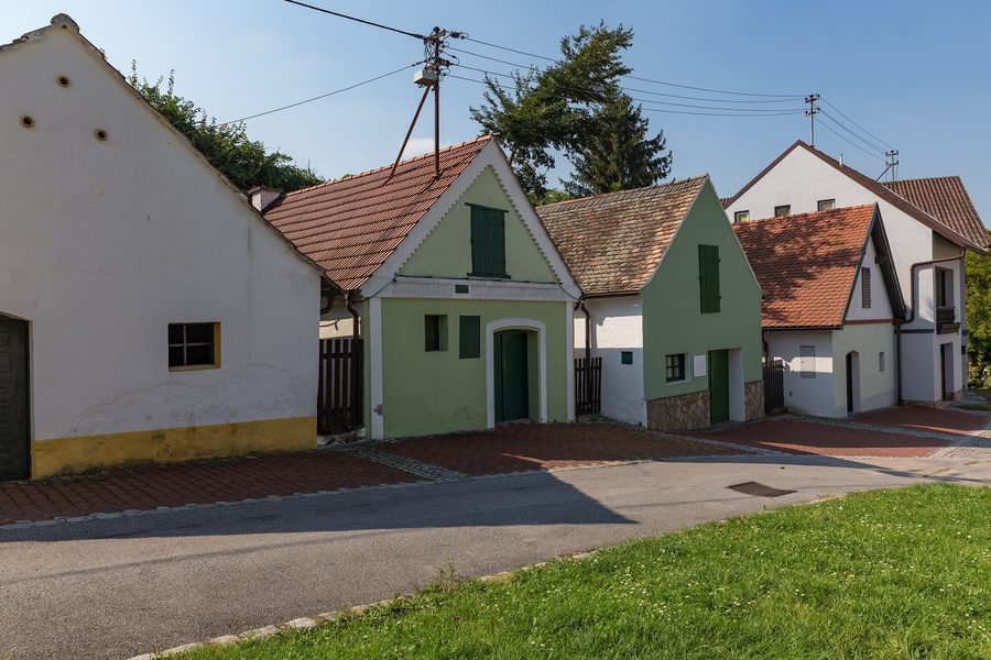 Kellergasse nel Weinviertel