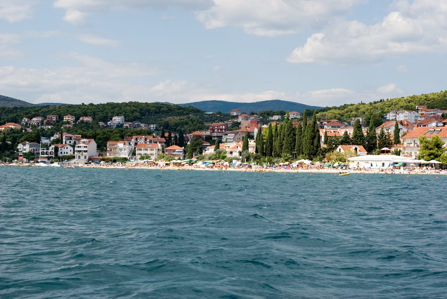 Copacabana Beach, Okrug Gornji, Čiovo Island