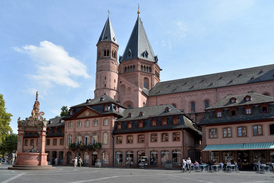 Mainzer Dom in Mainz, Rheinland-Pfalz