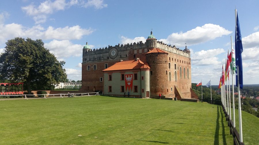 Zamek Golub-Dobrzyń, eine Burganlage in Golub-Dobrzyń