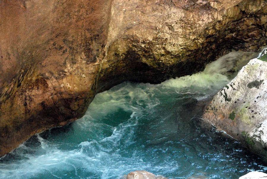 Gola del torrente Loibl nella gola Tscheppa vicino a Ferlach