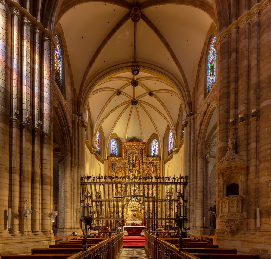 Fassade der Kathedrale Santa María in Murcia, Spanien