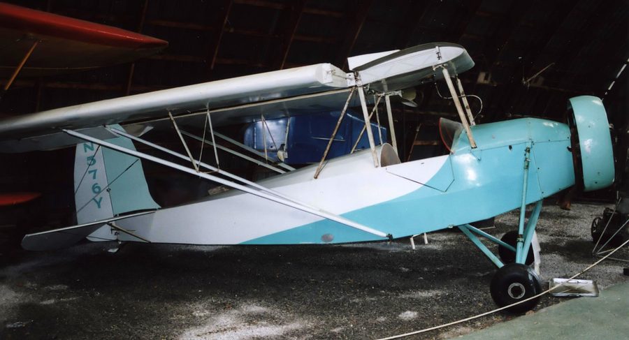 Aereo leggero Nicholas-Beazley NB-8G del 1931 al museo Old Rhinebeck Aerodrome nello Stato di New York