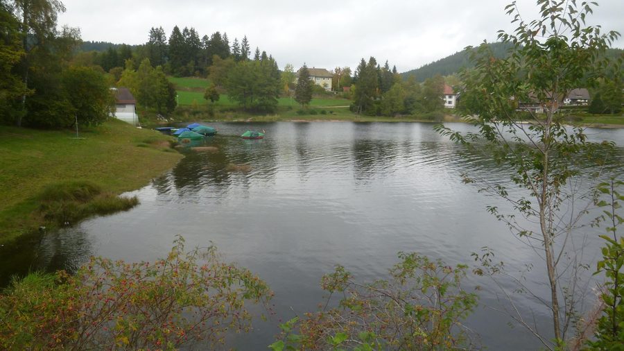 Schluchsee, Untersee bei Aha, im Hochschwarzwald