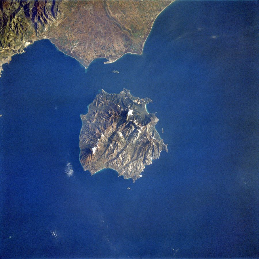Thasos dall’alto