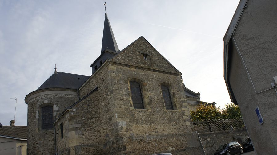 Église de Villers-Marmery vue depuis le nord