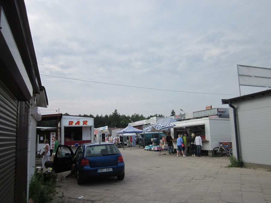 Mercato urbano in via Kawaleryjska a Białystok
