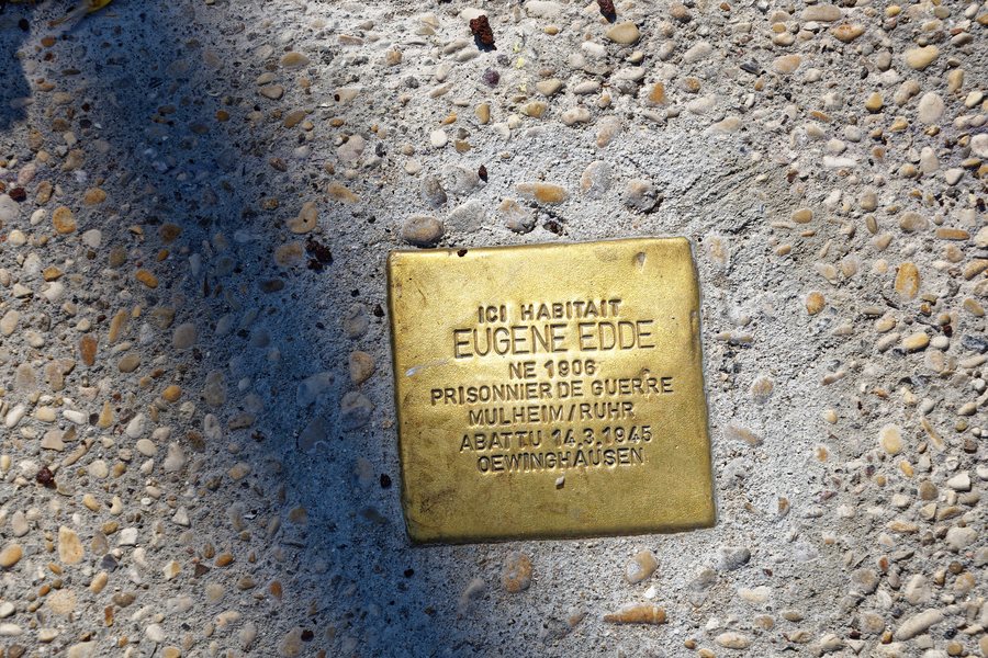 File:Duclair 2025 - Stolperstein dedicated to Eugene Edde - by-RaBoe 010.jpg