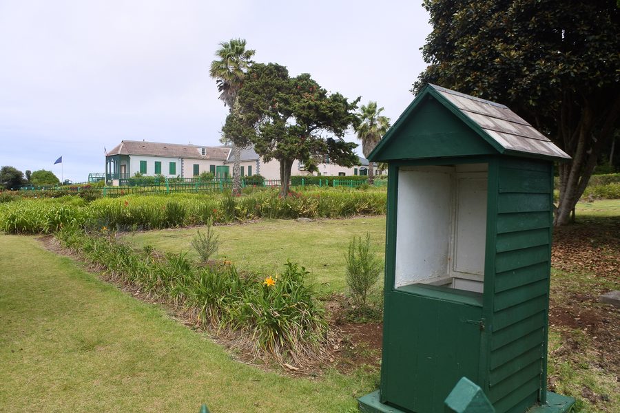 Longwood House auf St. Helena, Napoleons ehemaliger Wohnort im Exil.