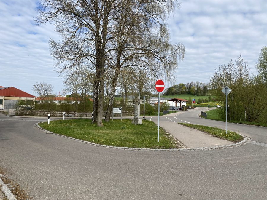 Ansicht an der Gaulzhofener Straße in Aindling, Bayern
